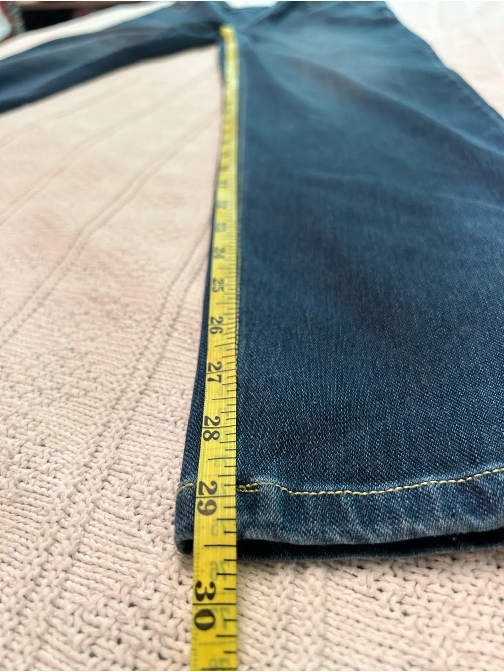HALARA Blue Boot-Cut Stretch Denim Pants - Picture 4 of 4